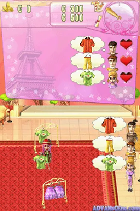 Fashion Tycoon (Europe) (En,Fr,De,Es,It,Nl) screen shot game playing